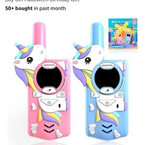 Unicorn Walkie Talkies for Kids - Pink and Blue